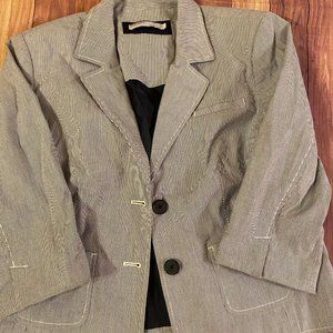Old Navy Pinstripe Blazer | L